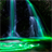 neon live waterfall wallpaper icon