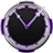Neon Purple Style Clock icon