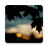 Nature at sunset icon