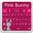 Descargar GO Keyboard Pink Bunny Theme