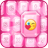 Pink Diamond Keyboard Theme icon