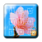 Pink Flower Lock icon