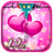 PinkLoveZipperLockScreen icon