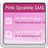 GO SMS Pink Sparkle Theme icon