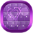 Purple Bokeh Hearts Keyboard icon