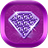 Purple Diamonds GO Launcher Theme icon