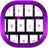 Purple Flame GO Keyboard APK Download