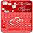 Red Hearts Keyboard icon