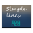 Simple lines icon