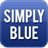 Simply Blue GO Keyboard Theme version 1.3