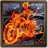 Skeleton Rider In Fire icon