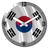 Flag Clock Lite: South Korea icon