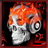 Scull on Fire GOLocker Theme icon