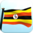 Uganda Flag 3D Free icon