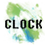 Watercolor Clock icon