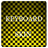 Yellow Carbon Keyboard Skin icon