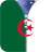 Algeria flag zipper Lock Screen icon