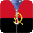 Angola flag zipper Lock Screen 1.2