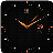 Black Classic Watch Face icon