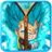 Blue God Vegeta Zip Screen Locker icon