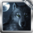 Black Wolf Live Wallpaper icon
