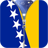 Bosnia and Herzegovina flag zipper Lock Screen icon
