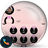 drupe Pink Bow Theme icon