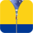 Colombia flag zipper Lock Screen icon