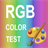 Color Blindness Test RGB icon