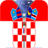 Croatia flag zipper Lock Screen icon