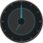 Dark Glass Clock icon