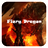 Fiery Dragon Emoji Keyboard icon