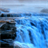 Foggy Blue Waterfall LWP icon