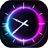 Galaxy Analog Clock Widget icon