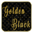 Golden Black Theme icon