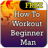 How To Workout Beginner Man icon