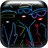 Neon mimes Live Wallpaper icon