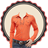 Woman Shirt Photo Suit Montage icon