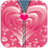 PinkLoveZipperLock icon
