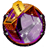 Purple sea icon
