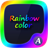 Rainbow color icon