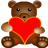 Teddy Bear Battery Widget icon