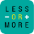 Less or More icon