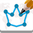One Line King icon
