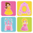 Princess Salon Memory Girls icon