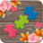 Puzzles for adults flowers icon