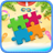 Puzzles for adults sea icon