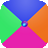 Square color game icon