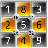 square math puzzle icon