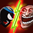 Stick and Troll face icon